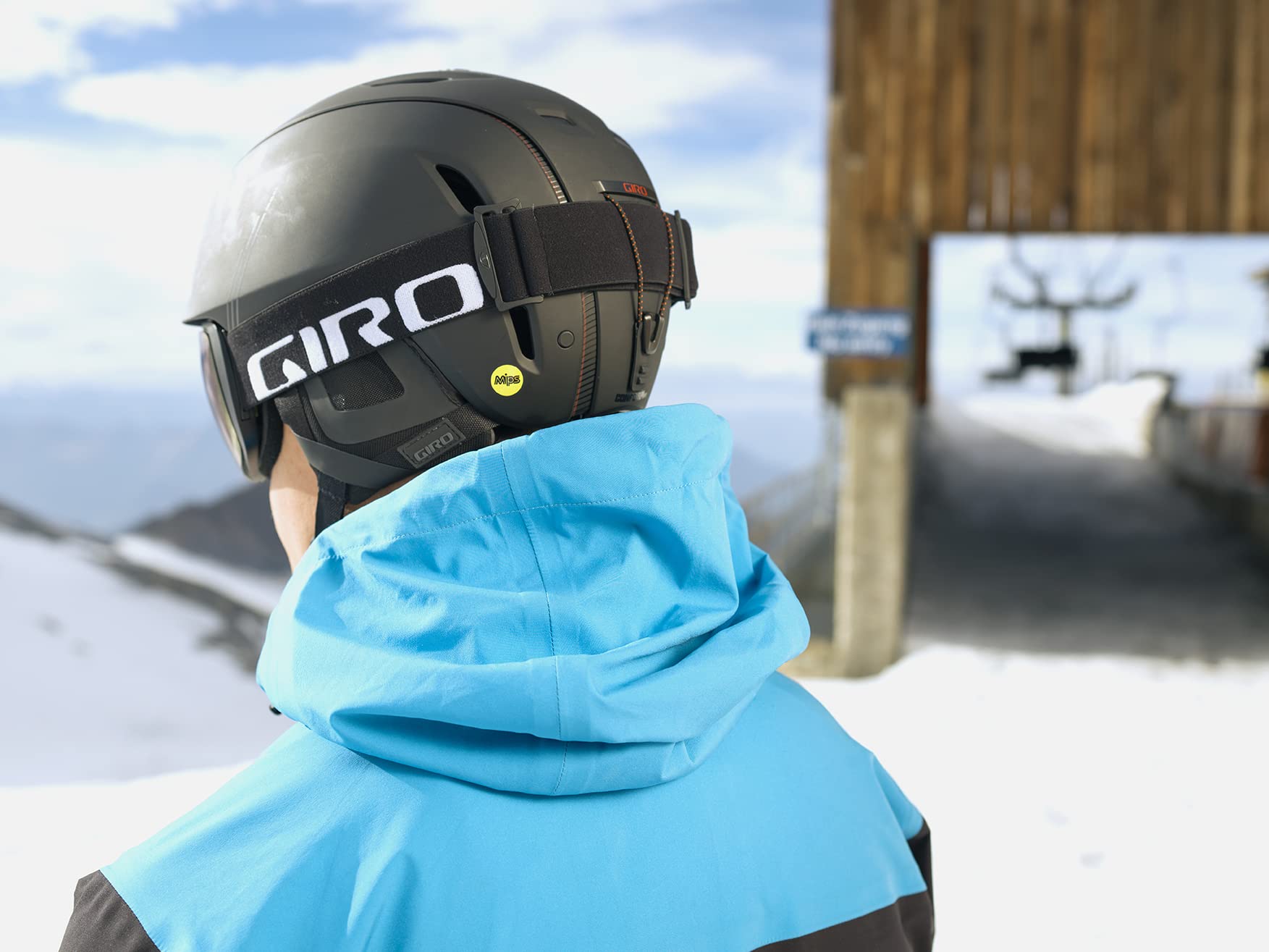 Amazon | Giro Range MIPS スノーヘルメット - マットヘッジグリーン